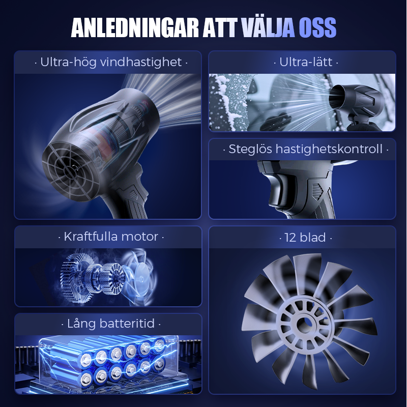 🔥2025 Bästsäljare⌛Multifunktionell handhållen blåsmaskin -1050W(💥55 % rabatt)
