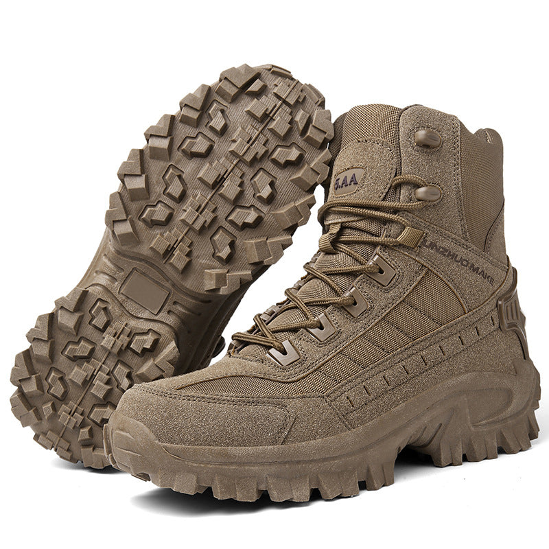 🔥Bottes de sport tactiques montantes imperméables et antidérapantes (amélioration de la durabilité)