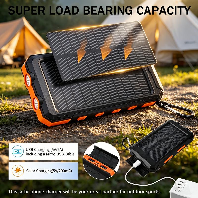 🔋 50% RABATT! ☀️ Vattensäker Solcellsladdare – Snabb Laddning, Robust IP68-hölje & Universell Kompatibilitet ⚡