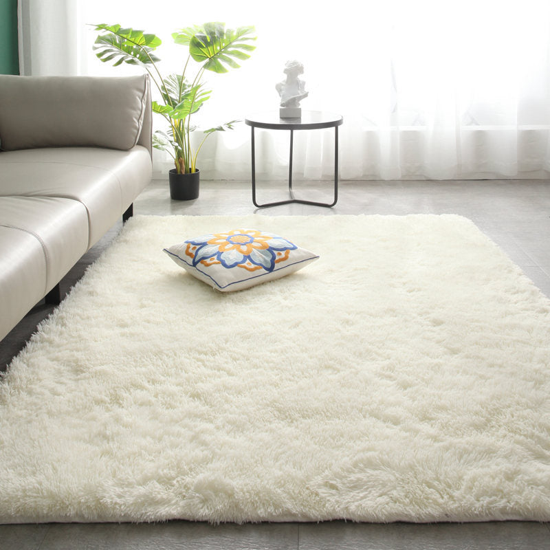 ⏳ Begränsat erbjudande 50% rabatt 💥 Mjuk fluffig matta i gradientfärg – Ultramjuk, halkfri och maskintvättbar ryamatta för sovrum och vardagsrum 🌈🛋️