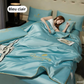 🛏Meilleurs prix pour l'été❄️Parure de lit quatre pièces en velours de haute qualité💕Confortable et rafraîchissant(🚀50% de réduction)
