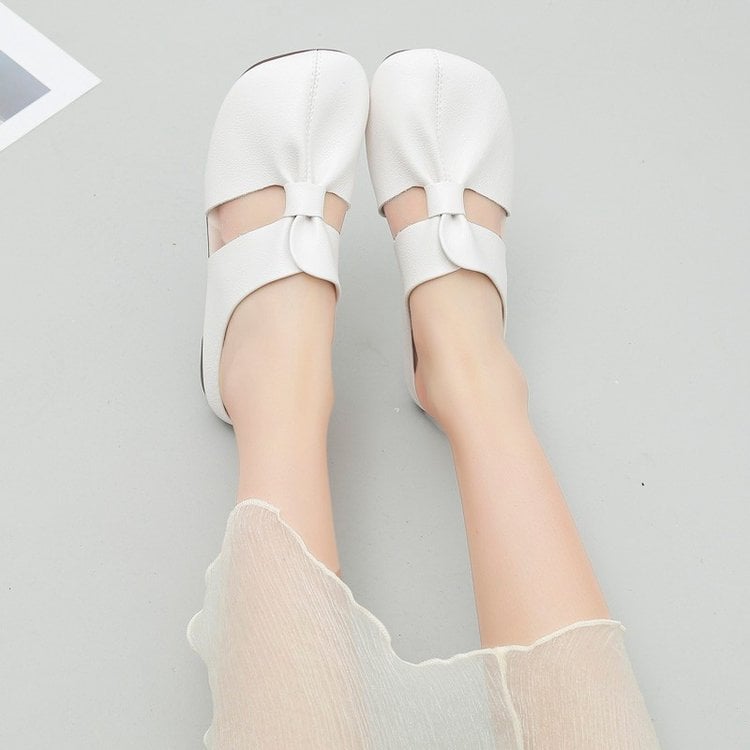🔥Soldes d'été 50% de réduction👣Mules plates à découpes