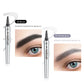 🔥40 % rabatt så länge lagret räcker!🎉3D Vattentät Microblading Ögonbrynspenna - 4-Spets Design - Långvarig 36 Timmar