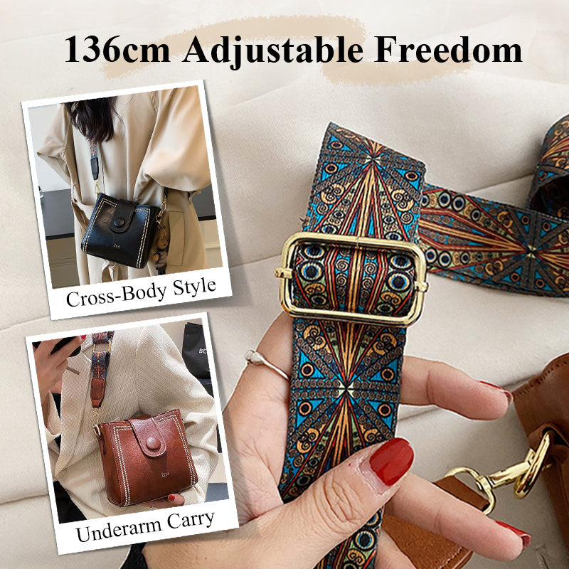 👜🎁Sac de mode vintage avec sangle d'épaule large ajustable