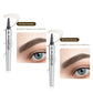 🔥40 % rabatt så länge lagret räcker!🎉3D Vattentät Microblading Ögonbrynspenna - 4-Spets Design - Långvarig 36 Timmar