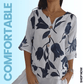 💕Vente chaude pour la fête des mères à 50% de réduction🌷Haut tunique imprimé à col en V🌷