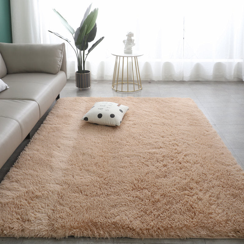 ⏳ Begränsat erbjudande 50% rabatt 💥 Mjuk fluffig matta i gradientfärg – Ultramjuk, halkfri och maskintvättbar ryamatta för sovrum och vardagsrum 🌈🛋️