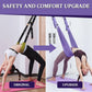 🔥40 % rabatt så länge lagret räcker!🎉 Förbättrat Yogastretchband – Förbättrat Grepp, Stark Elasticitet & Bärbar 📦