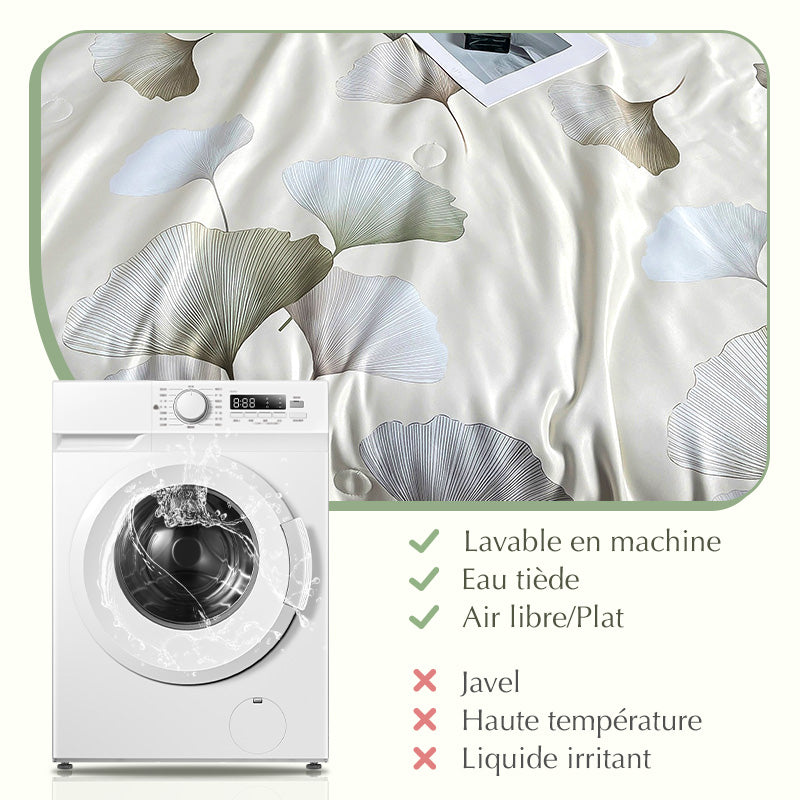🔥Offre estivale limitée 60% de réduction 🌸 Parure de Lit 4 Pièces Florale Fraîche et Respirante
