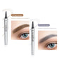 🔥40 % rabatt så länge lagret räcker!🎉3D Vattentät Microblading Ögonbrynspenna - 4-Spets Design - Långvarig 36 Timmar