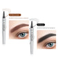 🔥40 % rabatt så länge lagret räcker!🎉3D Vattentät Microblading Ögonbrynspenna - 4-Spets Design - Långvarig 36 Timmar