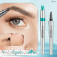 🔥40 % rabatt så länge lagret räcker!🎉3D Vattentät Microblading Ögonbrynspenna - 4-Spets Design - Långvarig 36 Timmar