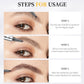 🔥40 % rabatt så länge lagret räcker!🎉3D Vattentät Microblading Ögonbrynspenna - 4-Spets Design - Långvarig 36 Timmar