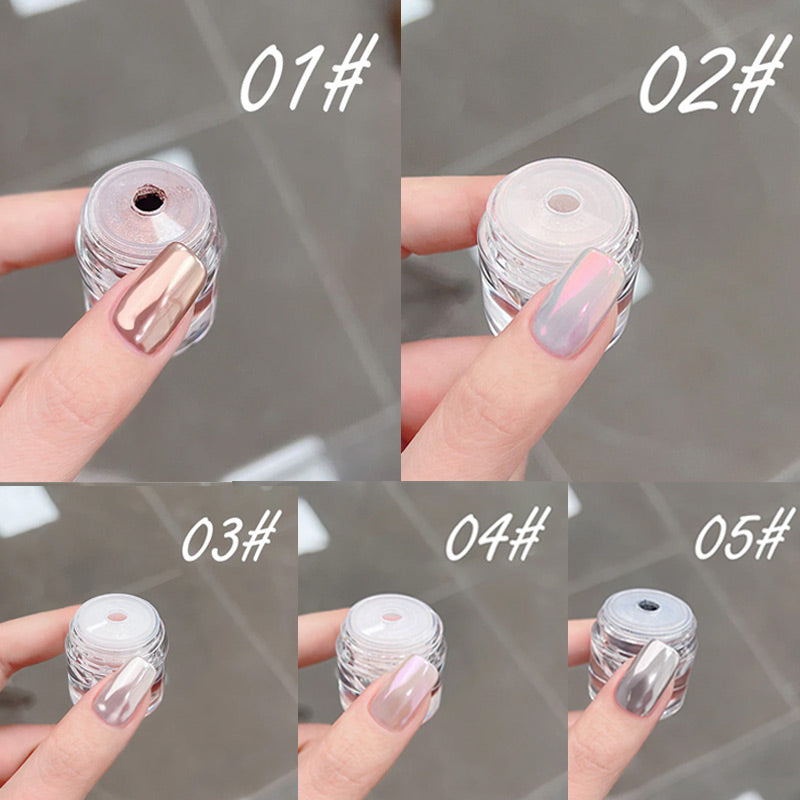 2024 Nouvelles mises à jour🌈Poudre à ongles effet miroir chromé