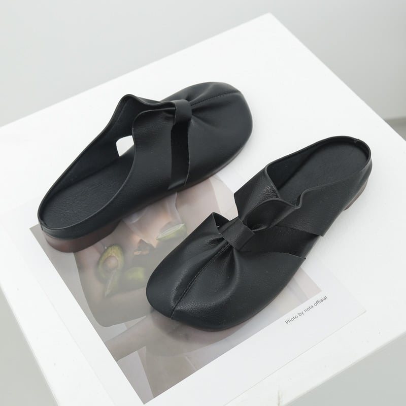 🔥Soldes d'été 50% de réduction👣Mules plates à découpes