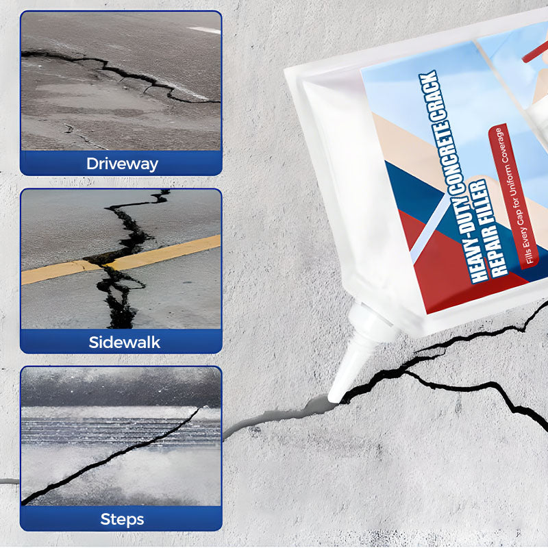 🔥 Nouvelle Version Améliorée 🔥 Adhésif de Réparation pour Fissures en Béton Haute Résistance