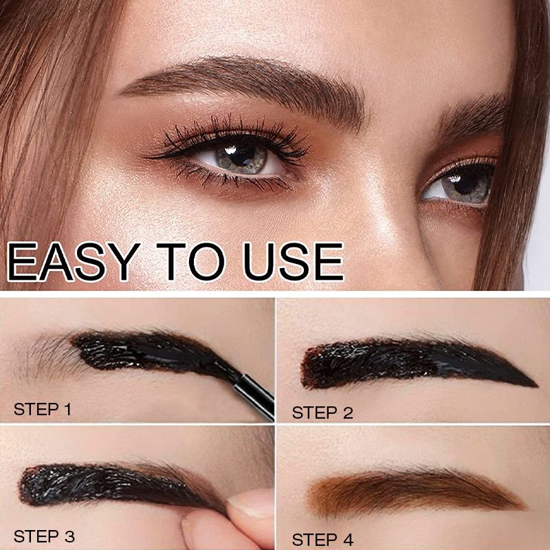 📢🌸 Gel de sourcils déchirant naturel durable 🌸