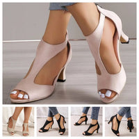 【🔥EU 35-43】👡2025 Nouvelle mode Chaussures à talons hauts romaines pour femmes.