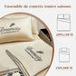 🛏Meilleurs prix pour l'été❄️Parure de lit quatre pièces en velours de haute qualité💕Confortable et rafraîchissant(🚀50% de réduction)