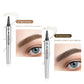 🔥40 % rabatt så länge lagret räcker!🎉3D Vattentät Microblading Ögonbrynspenna - 4-Spets Design - Långvarig 36 Timmar