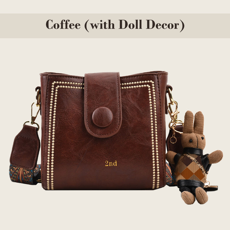 👜🎁Sac de mode vintage avec sangle d'épaule large ajustable