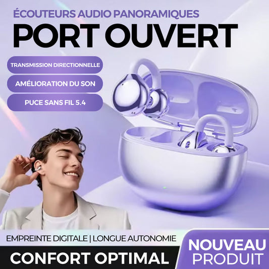 🔥Nouvelle mise à niveau🔥Écouteurs Bluetooth à pince auriculaire