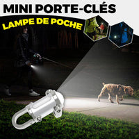 🔥 Vente chaude 55% de réduction 🔥 1200lm super lumineux Mini porte - clés lampe de poche étanche