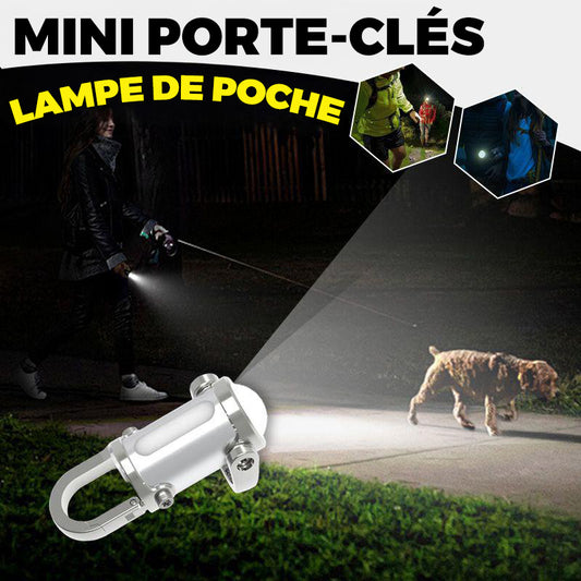 🔥 Vente chaude 55% de réduction 🔥 1200lm super lumineux Mini porte - clés lampe de poche étanche