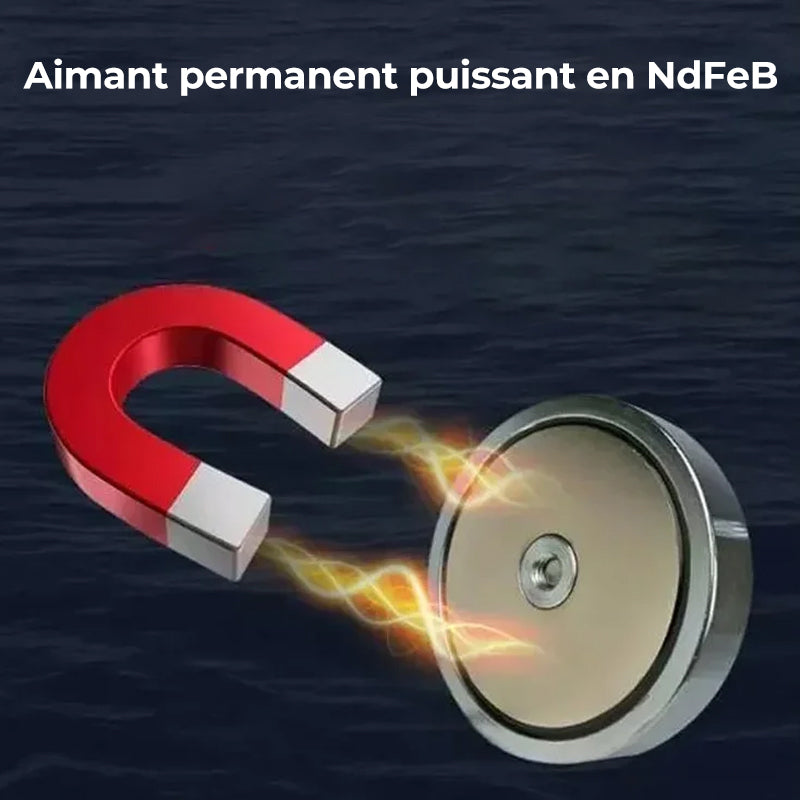 Ensemble de Aimant de Sauvetage Magnétiques pour Grandes Profondeurs