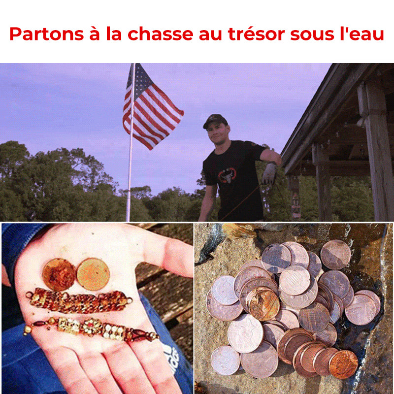 Ensemble de Aimant de Sauvetage Magnétiques pour Grandes Profondeurs