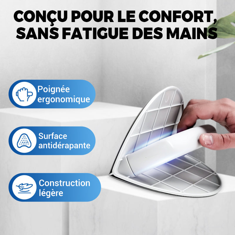 Outil de Ponçage Multifonctionnel Semi-Circulaire avec Papier Abrasif 🛠️✨ | Idéal pour Coins et Surfaces Courbes