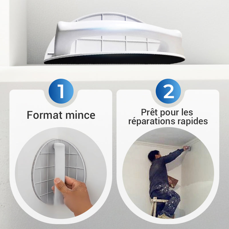 Outil de Ponçage Multifonctionnel Semi-Circulaire avec Papier Abrasif 🛠️✨ | Idéal pour Coins et Surfaces Courbes