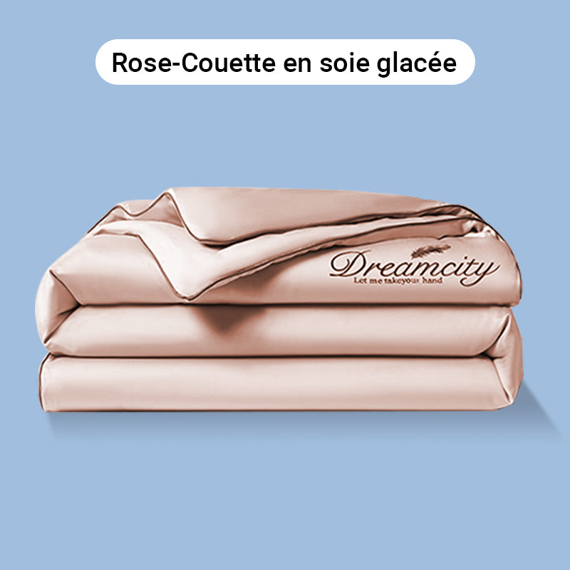 ⏳Offre spéciale à durée limitée⌛Parure de lit quatre pièces en velours de haute qualité💕Confortable et rafraîchissant