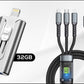 🔥 50% RABATT NU! 📀 USB-minne för extern lagring – hög hastighet, trippelkompatibilitet & innovativ slide-out-design – perfekt för att spara och bära med dina filer 🚀