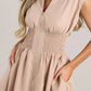 💃Vente à chaud 50⏰Robe longue élégante à col en V et fendue pour femmes👗