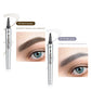 🔥40 % rabatt så länge lagret räcker!🎉3D Vattentät Microblading Ögonbrynspenna - 4-Spets Design - Långvarig 36 Timmar