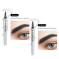 🔥40 % rabatt så länge lagret räcker!🎉3D Vattentät Microblading Ögonbrynspenna - 4-Spets Design - Långvarig 36 Timmar