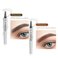 🔥40 % rabatt så länge lagret räcker!🎉3D Vattentät Microblading Ögonbrynspenna - 4-Spets Design - Långvarig 36 Timmar