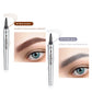 🔥40 % rabatt så länge lagret räcker!🎉3D Vattentät Microblading Ögonbrynspenna - 4-Spets Design - Långvarig 36 Timmar