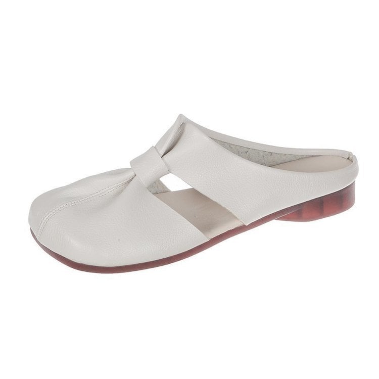 🔥Soldes d'été 50% de réduction👣Mules plates à découpes