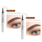 🔥40 % rabatt så länge lagret räcker!🎉3D Vattentät Microblading Ögonbrynspenna - 4-Spets Design - Långvarig 36 Timmar