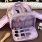 🌟 Trousse de toilette élégante avec des compartiments astucieux - parfaite pour les voyages et le maquillage !