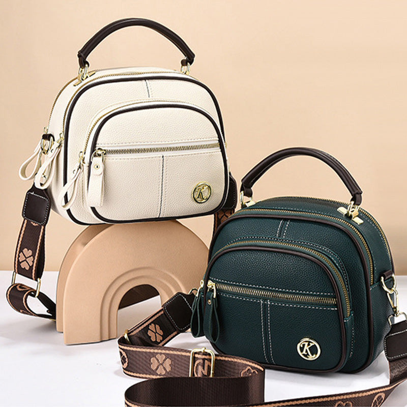 Sac polyvalent classique avec compartiments et large bandoulière réglable