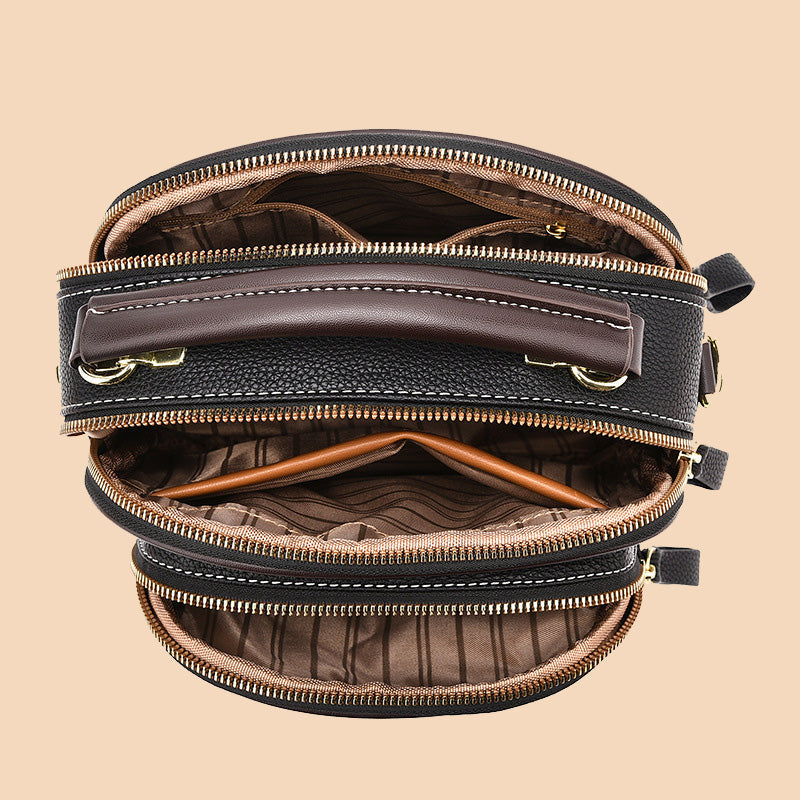 Sac polyvalent classique avec compartiments et large bandoulière réglable