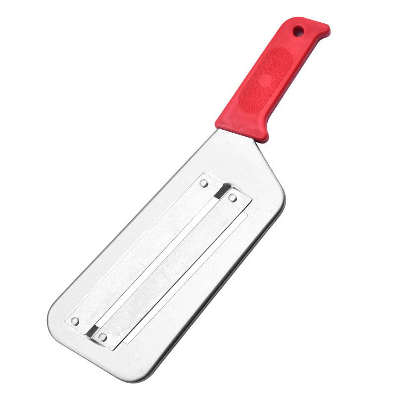 Trancheur double couche en acier inoxydable - Meilleur cadeau de cuisine