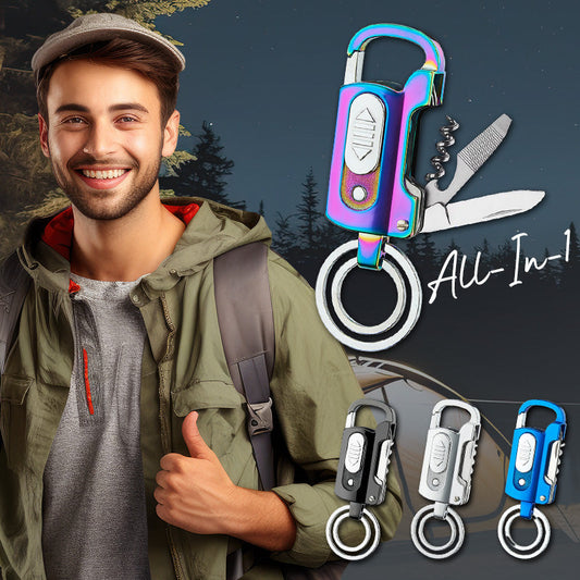 💥Hot Sale 💥- Briquet porte-clés tout-en-un