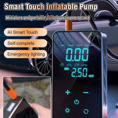 Pompe à Air Haute Vitesse à Écran Tactile pour Pneus