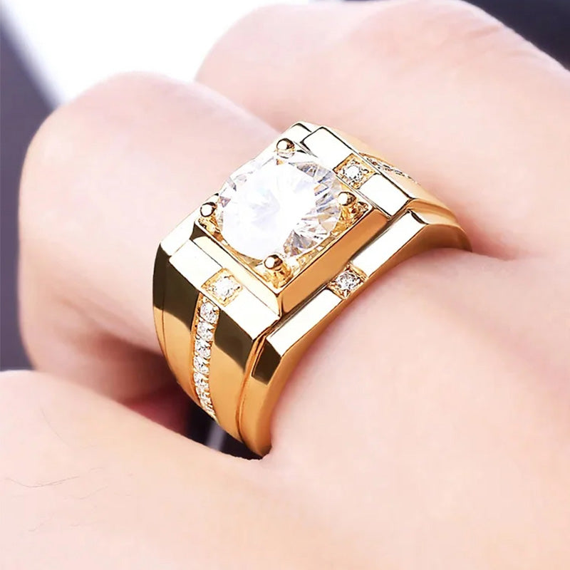 Bague Magnifique en Zircon pour Hommes