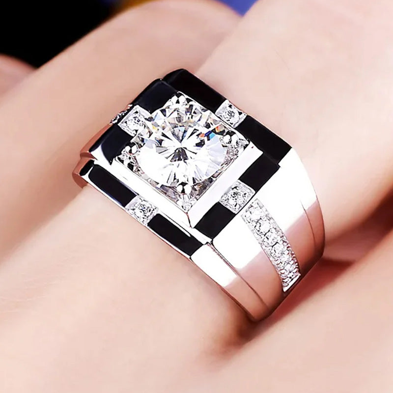 Bague Magnifique en Zircon pour Hommes
