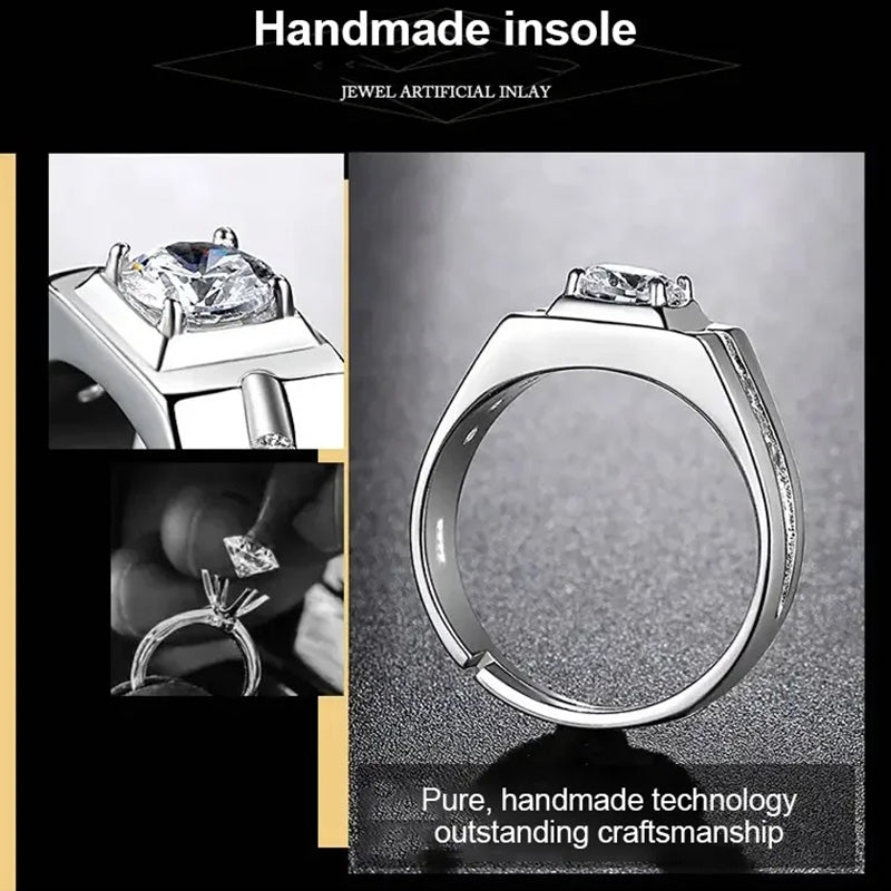 Bague Magnifique en Zircon pour Hommes